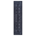 DTY Signature 2'6''x10' Runner, Washable Rug, Low-Pile, Non-Slip, Non-Shedding, Foldable, Kid & Pet Friendly - Area Rugs for living room, bedroom, kitchen, dining room rug (Black/Gray, 2'6''x10') - DTYStore