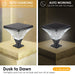 Solar Street Lamp Cap with Base 1 pack - DTYStore
