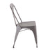 Austin Industrial Dining Chair in Matte Grey by LumiSource - Set of 2 - DTYStore