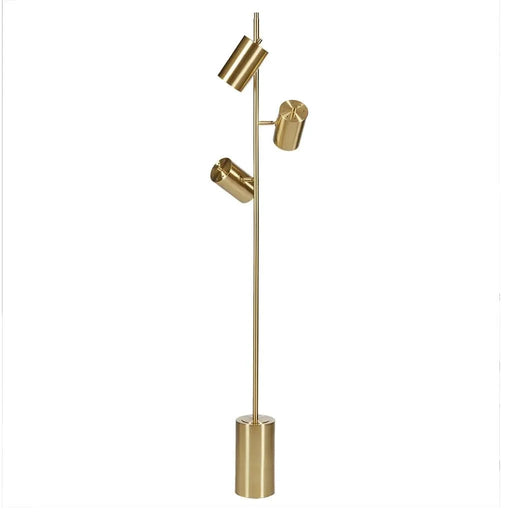 3-Light Metal Floor Lamp Default -DTYStore