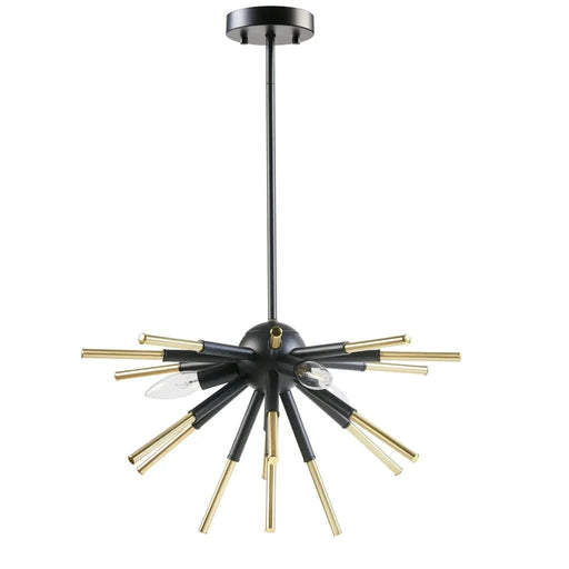 3-Light Spiked Chandelier Default -DTYStore