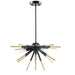 3-Light Spiked Chandelier Default -DTYStore
