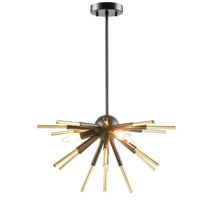 3-Light Spiked Chandelier Default -DTYStore