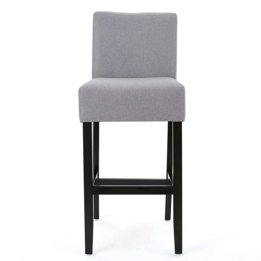 30-inch Fabric Barstool with Solid Wood Frame (Set of 2) Default -DTYStore