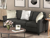 3-Seat Sofa Living Room Linen Fabric Sofa - DTYStore