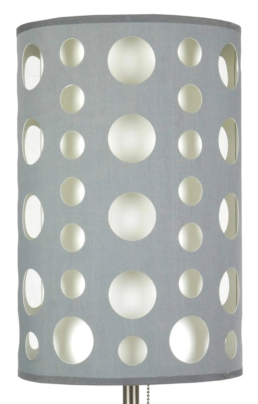 30'H GREY/WHITE RETRO TABLE LAMP Default -DTYStore