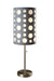 30'H GREY/WHITE RETRO TABLE LAMP Default -DTYStore