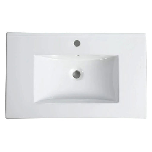 30' Bathroom Vanity Ceramic Top-BL9075B Default -DTYStore