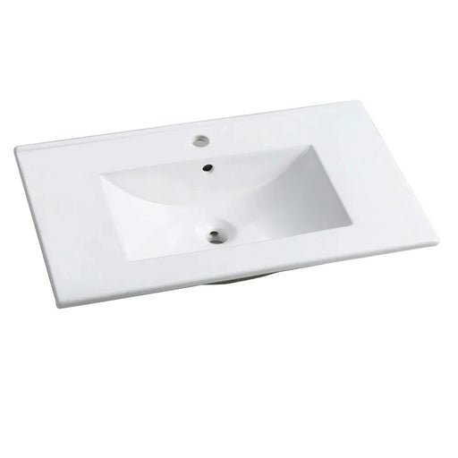 30' Bathroom Vanity Ceramic Top-BL9075B Default -DTYStore