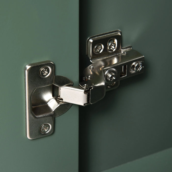 30'' Bathroom Vanity with Ceramic Sink Combo,Solid Wood Frame Bathroom Storage Cabinet, Freestanding Vanity Set with 3 Drawers& Soft Closing Doors Default -DTYStore