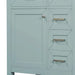 30' Bathroom Vanity with Sink Combo, Green Bathroom Cabinet with Drawers, Solid Frame and MDF Board Default -DTYStore