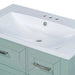 30' Bathroom Vanity with Sink Combo, Green Bathroom Cabinet with Drawers, Solid Frame and MDF Board (Old Sku:N725S999222F) Default -DTYStore