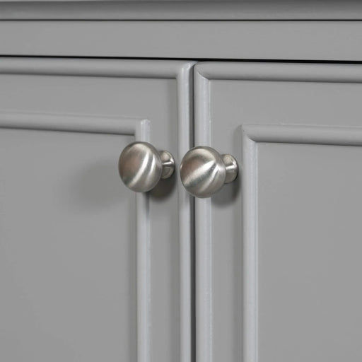 30' Bathroom Vanity with Sink Combo, Multi-functional Bathroom Cabinet with Doors and Drawer, Solid Frame and MDF Board, Grey (Old Sku:SY999606AAE) Default -DTYStore