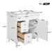 30' Bathroom Vanity with Sink, Freestanding Bathroom Storage Vanity Cabinet w/Soft-Closing Door, Bathroom Cabinet with 2 Drawers Default -DTYStore