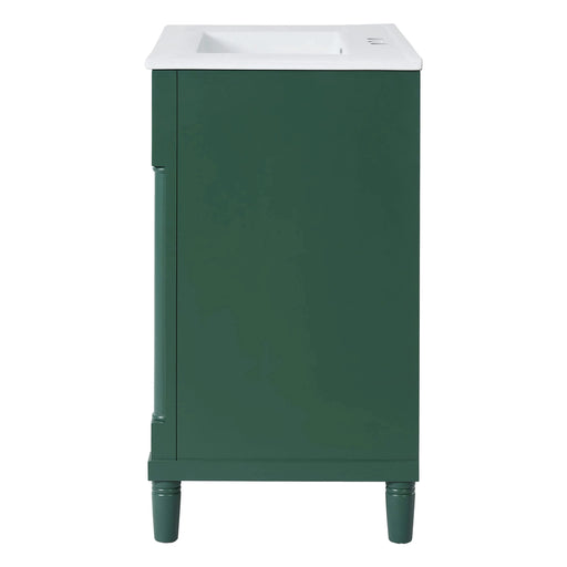 30' Bathroom Vanity with Sink, Freestanding Bathroom Storage Vanity Cabinet w/Soft-Closing Door, Bathroom Cabinet with 2 Drawers Default -DTYStore