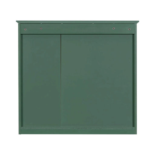 30'' Bathroom Vanity with Top Sink, Modern Bathroom Storage Cabinet with 2 Drawers and a Tip-out Drawer, Freestanding Vanity Set with Mirror Cabinet, Single Sink Bathroom Vanity Default -DTYStore