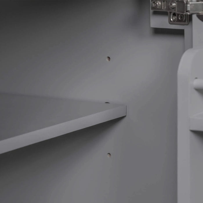 30'' Bathroom Vanity with Top Sink, Modern Bathroom Storage Cabinet with 2 Drawers and a Tip-out Drawer, Single Sink Bathroom Vanity Default -DTYStore