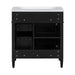 30'' Bathroom Vanity with Top Sink, Modern Bathroom Storage Cabinet with 2 Drawers and a Tip-out Drawer, Single Sink Bathroom Vanity (Same as SW000122AAB) Default -DTYStore