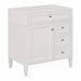 30'' Bathroom Vanity without Top Sink, Modern Bathroom Storage Cabinet with 2 Drawers and a Tip-out Drawer (NOT INCLUDE BASIN) Default -DTYStore