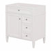 30'' Bathroom Vanity without Top Sink, Modern Bathroom Storage Cabinet with 2 Drawers and a Tip-out Drawer (NOT INCLUDE BASIN) Default -DTYStore