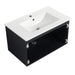 30'' Floating Wall-Mounted Bathroom Vanity With Ceramics Sink & Soft-Close Cabinet Door, KD-Package Default -DTYStore