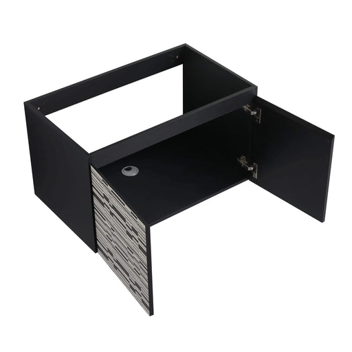 30'' Floating Wall-Mounted Bathroom Vanity With Ceramics Sink & Soft-Close Cabinet Door, KD-Package Default -DTYStore