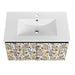 30'' Floating Wall-Mounted Bathroom Vanity With Ceramics Sink & Soft-Close Cabinet Door, KD-Package Default -DTYStore