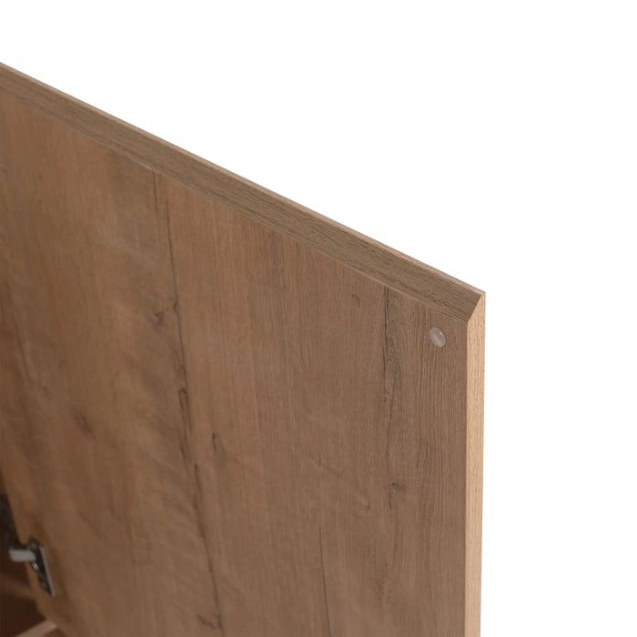 30'' Freestanding Bathroom Vanity with White Ceramic Sink & Soft-Close Door, KD-Packing Default -DTYStore