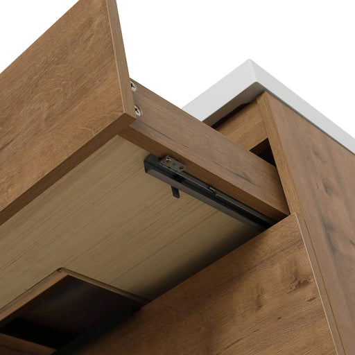 30 Inch Bathroom Vanity With Top(G-BVB01430LIMO-GRB3020MOWH) Default -DTYStore