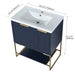 30 Inch Freestanding Bathroom Vanity With Resin Basin,30x18(BVA 01130NB-1) W99981924 Default -DTYStore