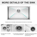 30 Inch Undermount Sink - 30' x 18' x 9' Undermount Stainless Steel Kitchen Sink 16 Gauge 9 Inch Deep Single Bowl Kitchen Sink Basin, Includes Drain Assembly (No Additional Accessories)- DTY Store