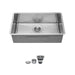 30 Inch Undermount Sink - 30' x 18' x 9' Undermount Stainless Steel Kitchen Sink 16 Gauge 9 Inch Deep Single Bowl Kitchen Sink Basin, Includes Drain Assembly (No Additional Accessories) - DTY Store