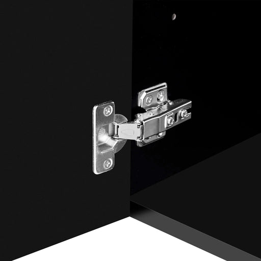 30' Vintage Bathroom Vanity with Ceramic Sink, with 3 Holes Single Ceramic Sink, Bathroom Storage Vanity Cabinet with 2 Soft Closing Doors Default -DTYStore