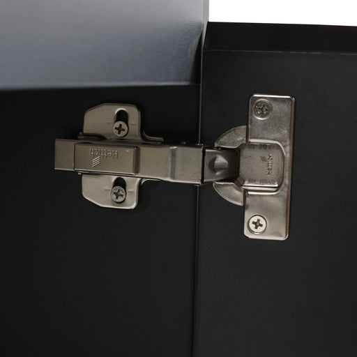 30' Wall-Mounted Bathroom Vanity With Ceramic Sink and Side Cabinet & Soft Close Doors, Combination Cabinet (KD-Package) Default -DTYStore