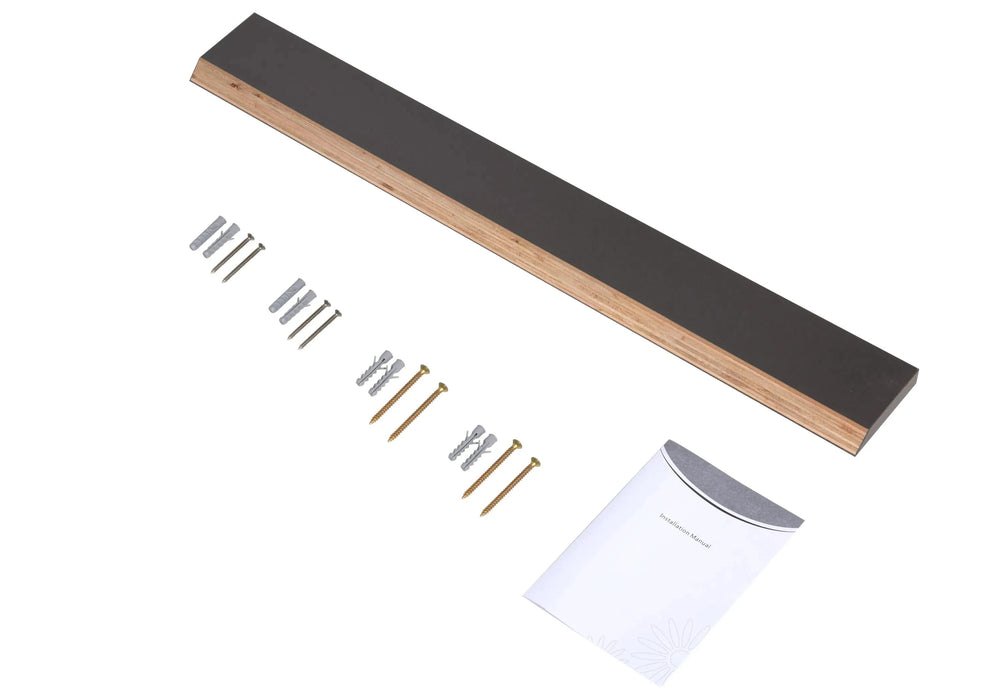 30' Wall-Mounted Bathroom Vanity with Sink, Floating Bathroom Storage Cabinet with Stone Resin Countertop and Soft Close Drawers, Glossy White 24V15-30GW Default -DTYStore