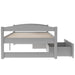 Twin Size Platform Bed with Two Drawers - DTYStore