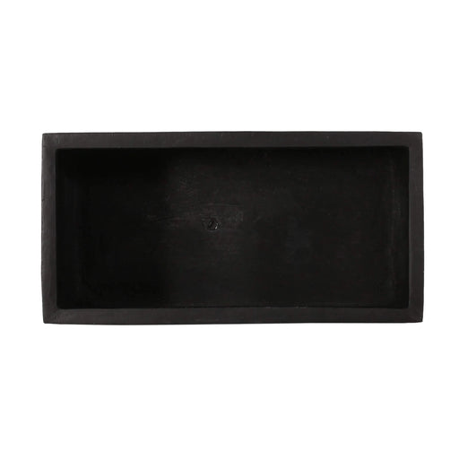 31.25' L Modern Outdoor MGO Planter in Black Finished Default -DTYStore