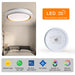 LED Flush Mount Ceiling Light Fixture, 19.69in 36W,3600LM, 5 CCT Colors 2700K 3000K 3500K 4000K 5000K, Dimmable Modern Flush Mount Light Fixture for Bedroom Bathroom Hallway - DTYStore