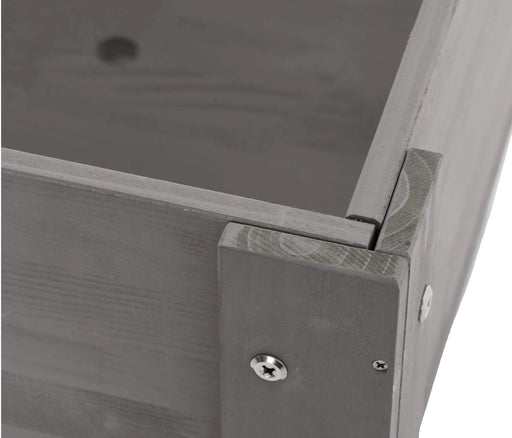 31x31x16 inch Raised Garden Bed with Legs, Elevated Wooden Planter Box for Outdoor Plants Flowers Fruits Vegetable Herb Growingg Default -DTYStore