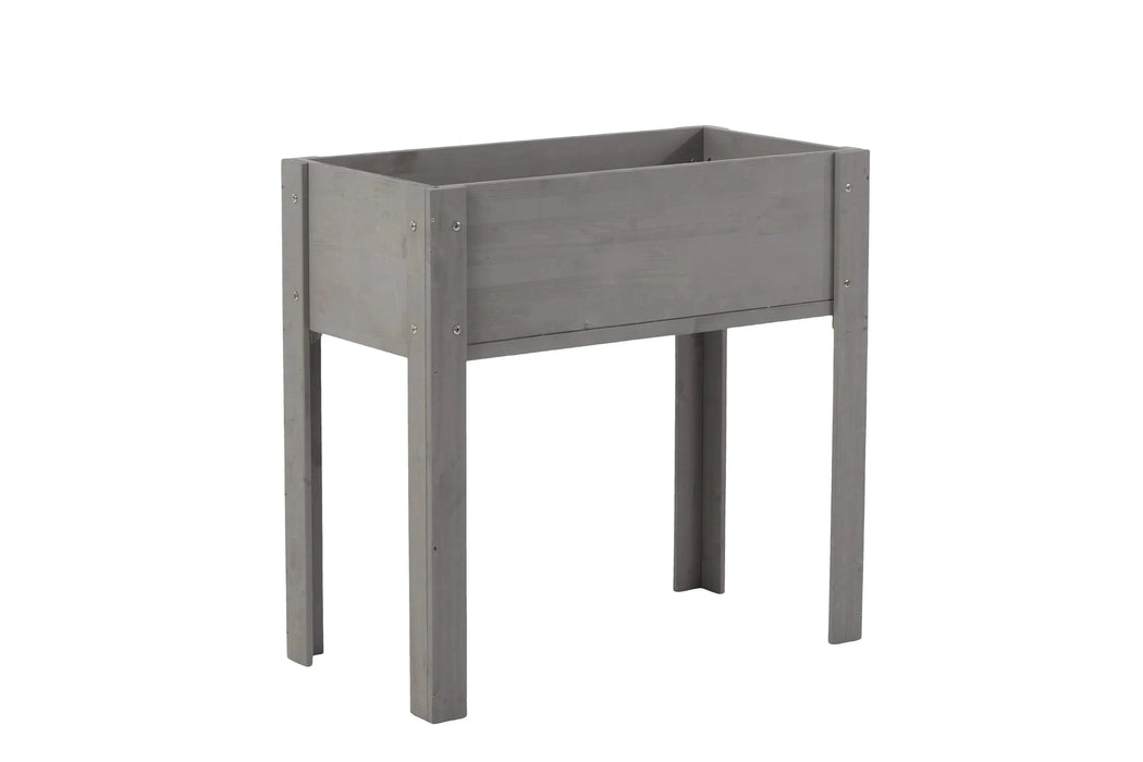 31x31x16 inch Raised Garden Bed with Legs, Elevated Wooden Planter Box for Outdoor Plants Flowers Fruits Vegetable Herb Growingg Default -DTYStore