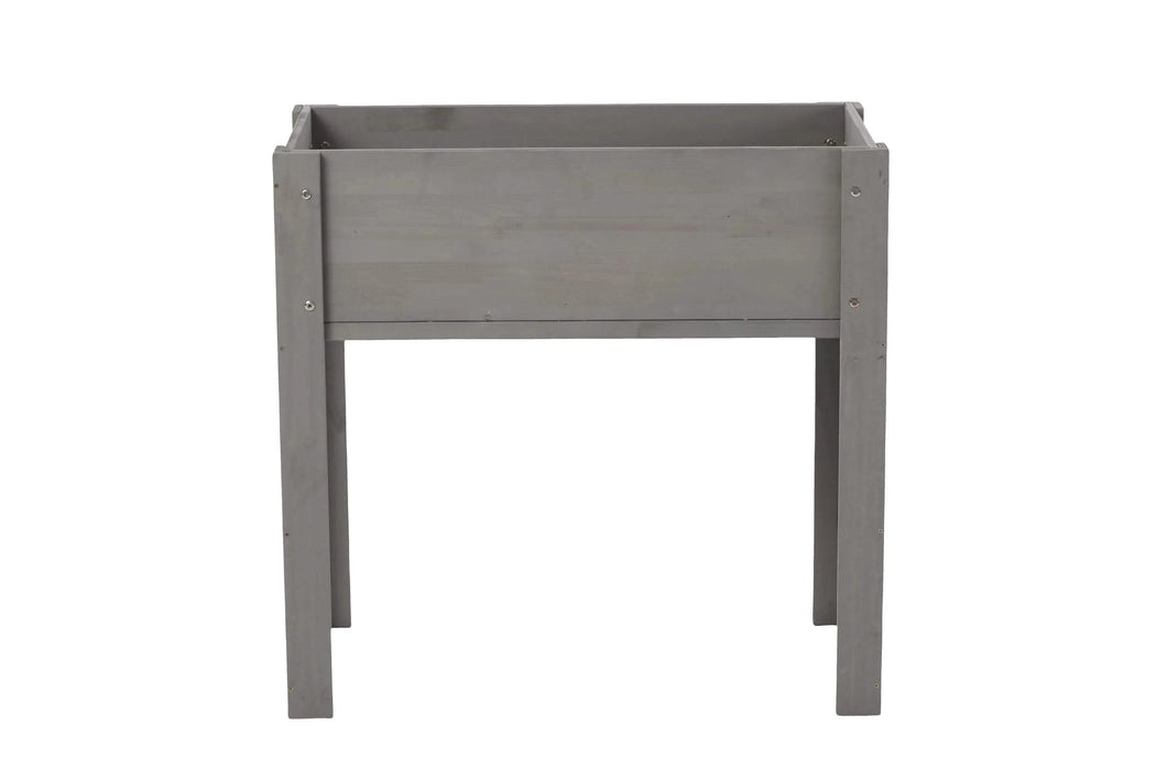 31x31x16 inch Raised Garden Bed with Legs, Elevated Wooden Planter Box for Outdoor Plants Flowers Fruits Vegetable Herb Growingg Default -DTYStore