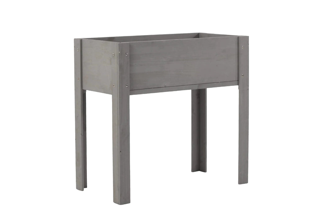 31x31x16 inch Raised Garden Bed with Legs, Elevated Wooden Planter Box for Outdoor Plants Flowers Fruits Vegetable Herb Growingg Default -DTYStore