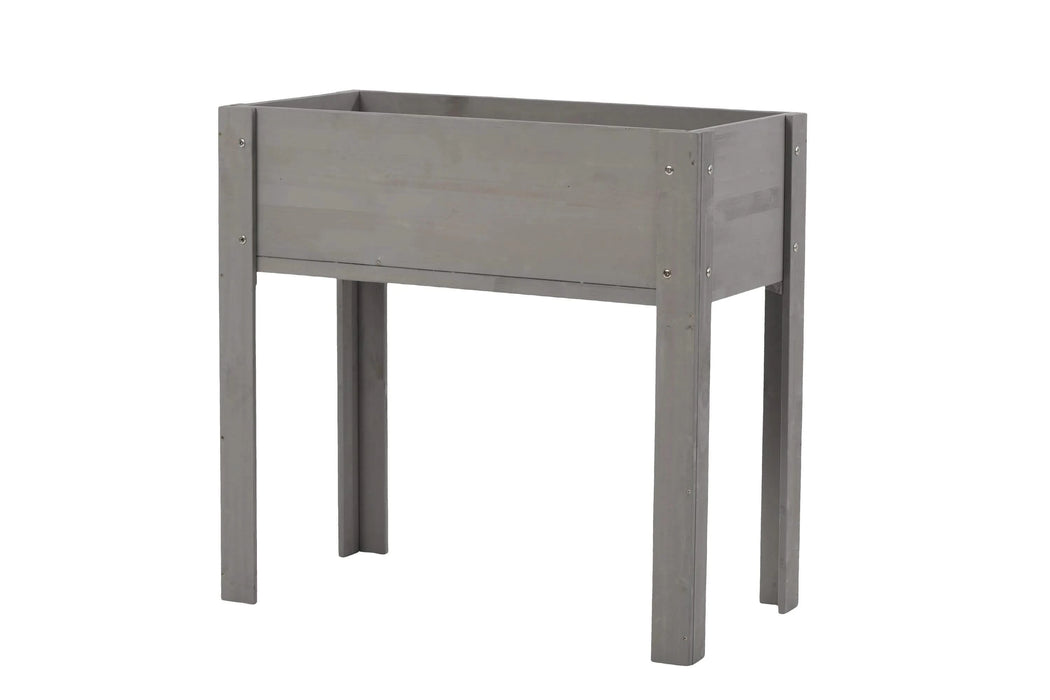 31x31x16 inch Raised Garden Bed with Legs, Elevated Wooden Planter Box for Outdoor Plants Flowers Fruits Vegetable Herb Growingg Default -DTYStore