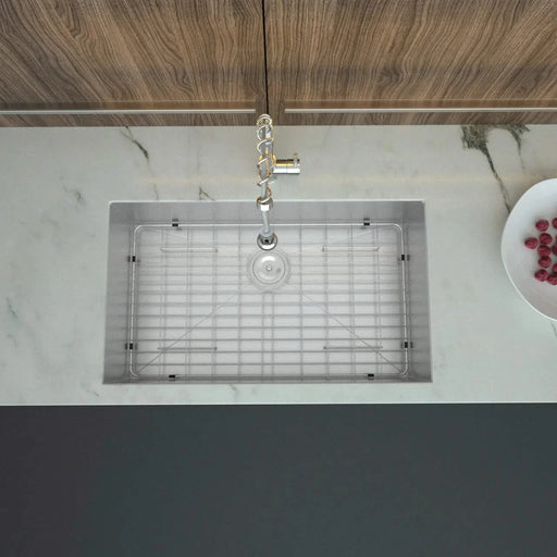 32 Inch Undermount Sink - 32'x19'x9' Undermount Stainless Steel Kitchen Sink 16 Gauge 9 Inch Deep Single Bowl Kitchen Sink Basin Default -DTYStore