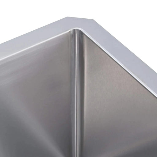 32' L X 19' W Undermount Single Bowl 18 Gauge 304 Stainless Steel Kitchen Sink (Sink Only) Default -DTYStore