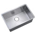 32' L X 19' W Undermount Single Bowl 18 Gauge 304 Stainless Steel Kitchen Sink (Sink Only) Default -DTYStore