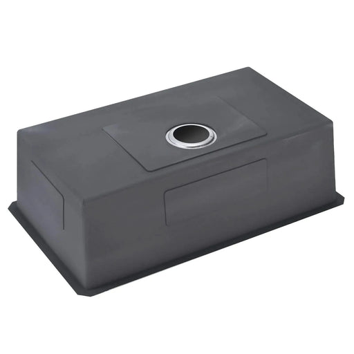 32' L X 19' W Undermount Single Bowl 18 Gauge 304 Stainless Steel Kitchen Sink (Sink Only) Default -DTYStore