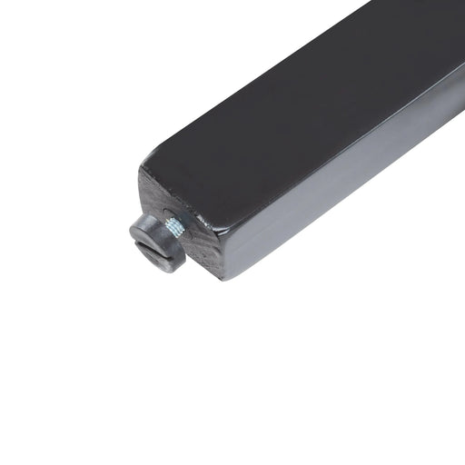 33.25' Swivel Counter Stools Set of 2, Upholstered Counter Height Bar Stools with Solid Rubber Wood Frame, Backrest, Footrest, Armless Barstools for Home Bar, Kitchen Counter, Black + Beige Default -DTYStore