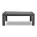 5 Pieces Outdoor All-Weather Conversation Set, Sectional Sofa, Aluminum Couch - Dark Gray Cushions - DTYStore