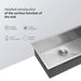 33 Inch Undermount Sink - 33' x 19' x 9' Undermount Stainless Steel Kitchen Sink 16 Gauge 9 Inch Deep Single Bowl Kitchen Sink Basin, Includes Drain Assembly (No Additional Accessories) - DTY Store